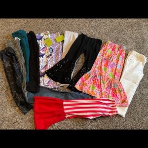 Bundle of girls pants size 4T